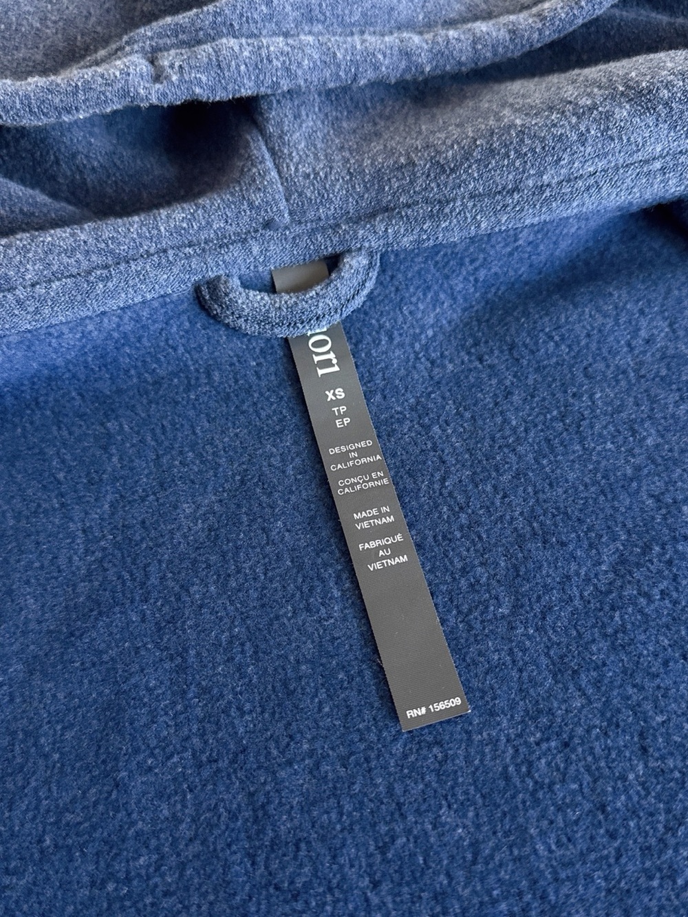 NWT Vuori Beach Fleece Full Zip Blue Coast XS + Beach Fleece Short Blue Coast XS - Picture 10 of 16